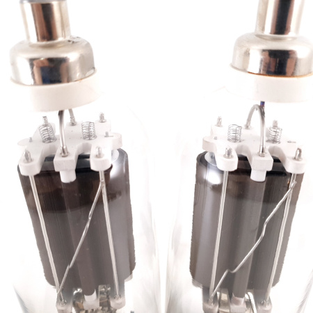 2 X 810 CETRON TUBE. 1960s PRODUCTION. BLACK PLATES. NOS/NIB.