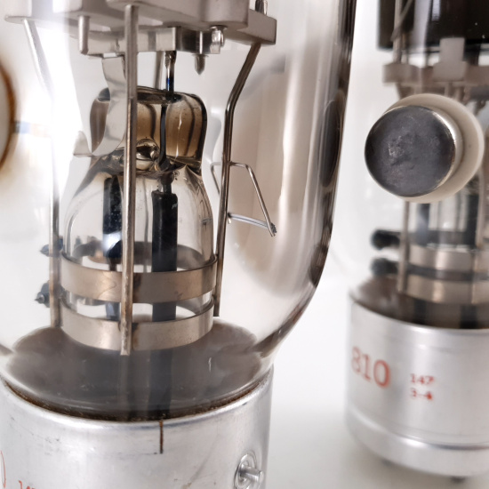 2 X 810 CETRON TUBE. 1960s...