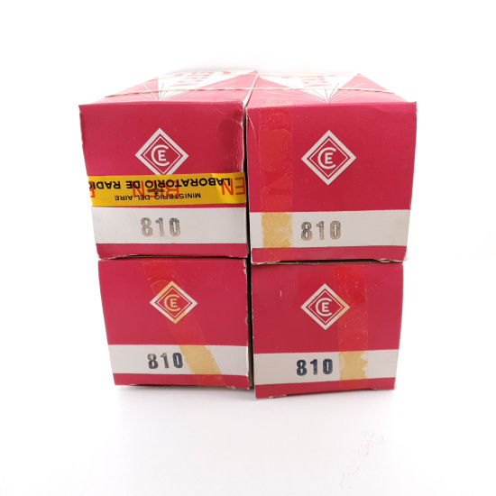 4 X 810 CETRON TUBE. 1960s...