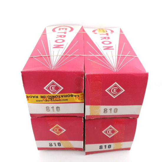 4 X 810 CETRON TUBE. 1960s...