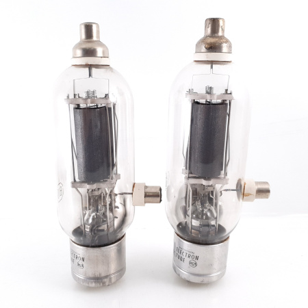 2 X 810 RCA TUBE. 1950s PRODUCTION. BLACK PLATES. NOS/NIB.