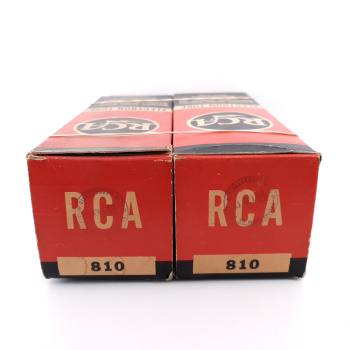 2 X 810 RCA TUBE. 1950s...