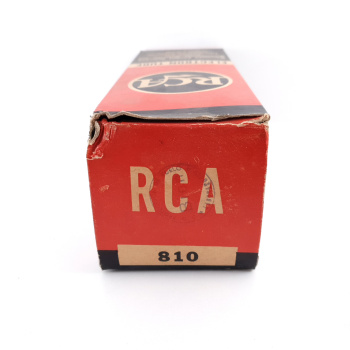 1 X 810 RCA TUBE. 1950s...