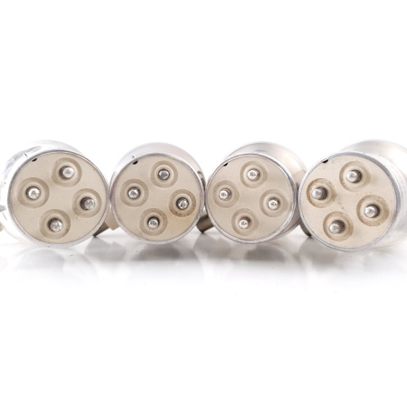 4 X JAN 810 KEN-RAD TUBE. 1950s PRODUCTION. BLACK PLATES. NOS/NIB.