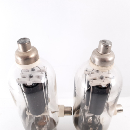 2 X JAN 810 KEN-RAD TUBE. 1950s PRODUCTION. BLACK PLATES. NOS/NIB.