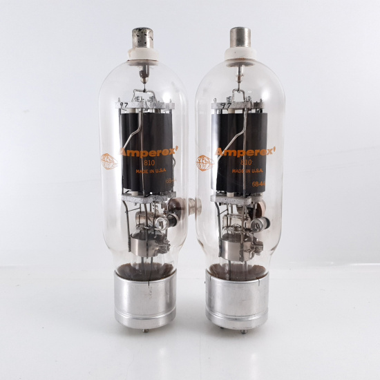 2 X 810 AMPEREX TUBE. 1960s...