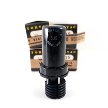 4 X 6J5 TORVAC TUBE.... 2