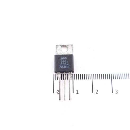 1 X TXAL226C TO-220AB TRIAC. NOS....