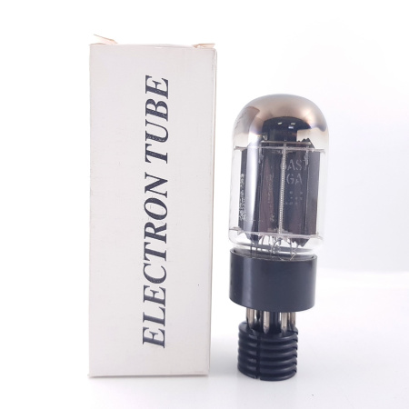 1 X 6AS7GA GENERAL ELECTRIC TUBE. BLACK PLATE. NOS. RCB218