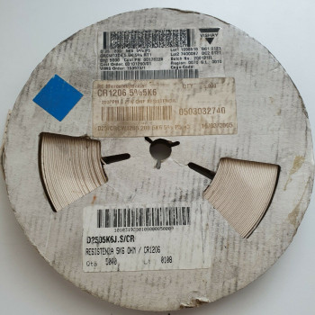 10 x 5.6K 1/4W 5% 200PPM SMD VISHAY RESISTOR. (R331) CA394U4500F220721