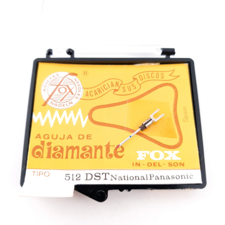 1 X NATIONAL PANASONIC FOX 512 DST DIAMOND STYLUS NEEDLE. NOS. CA302U1F200226
