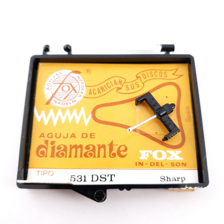 1 X SHARP FOX 531 DST DIAMOND STYLUS NEEDLE. NOS. CA302U6F230226