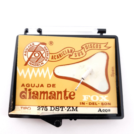 1 X ACOS FOX 275 DST-ZM DIAMOND STYLUS NEEDLE. NOS. CA302U1F230226