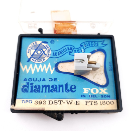 1 X FOX 392 DST-W-E DIAMOND STYLUS NEEDLE. NOS. CA302U1F240226