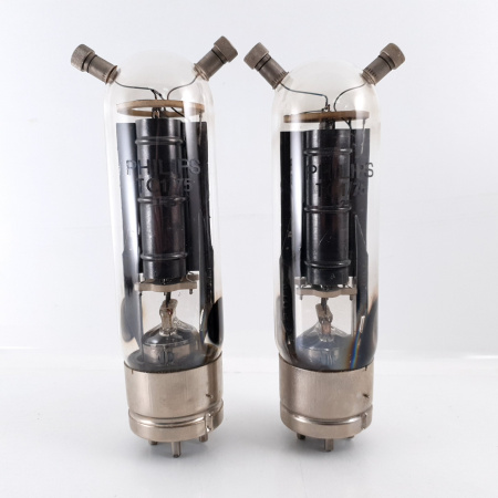 2 X TC1/75 PHILIPS TUBE. BLACK PLATES. NOS. CM ENA