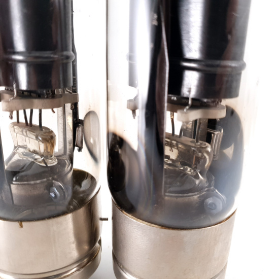 2 X TC1/75 PHILIPS TUBE. BLACK...