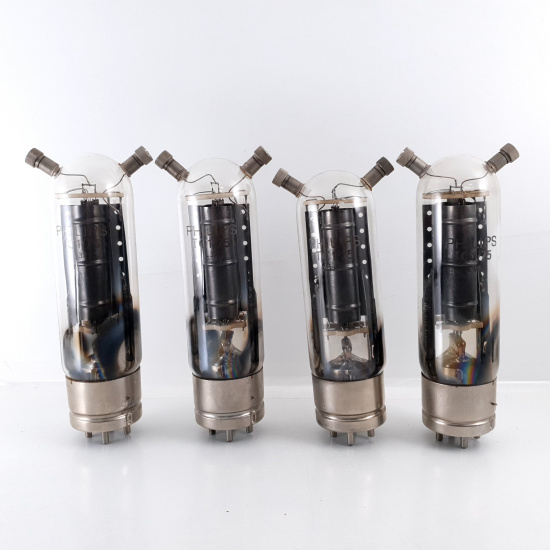 4 X TC1/75 PHILIPS TUBE. BLACK...