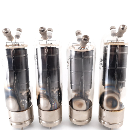 4 X TC1/75 PHILIPS TUBE. BLACK PLATES. NOS. CM ENA