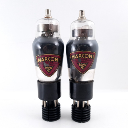 2 X 6J7G / KTZ63 MARCONI TUBE. NOS. MATCHED PAIR. 110/90% CM ENA