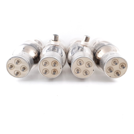 4 X JAN 810 RCA TUBE. BLACK PLATES. 1950s PRODUCTION. NOS/NIB.