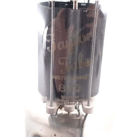 1 X 810 TAYLOR TUBE. 1950s PRODUCTION. BLACK PLATES. NOS/NIB. CM ENA