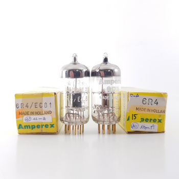 2 X 6R4 / EC81 AMPEREX...