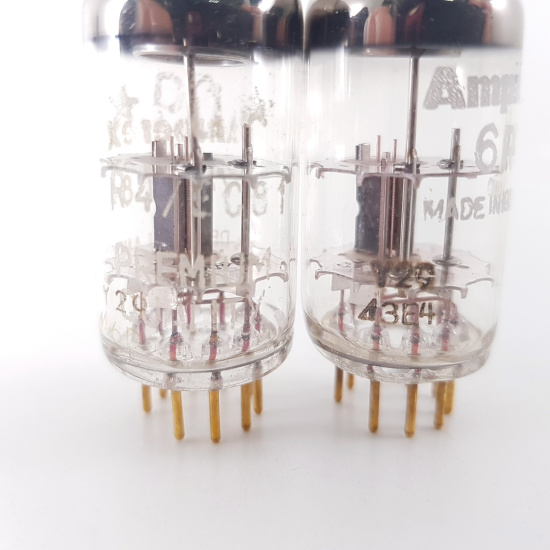 2 X 6R4 / EC81 AMPEREX TUBE. 1960s...