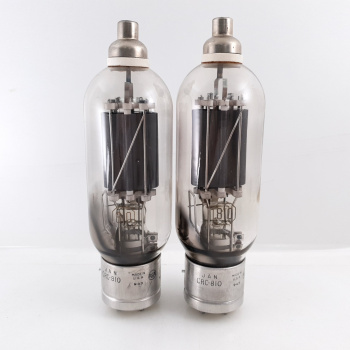 2 X JAN CRC 810 RCA TUBE....