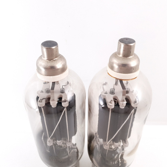 2 X JAN CRC 810 RCA TUBE. BLACK...