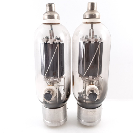 2 X JAN CRC 810 RCA TUBE. BLACK...