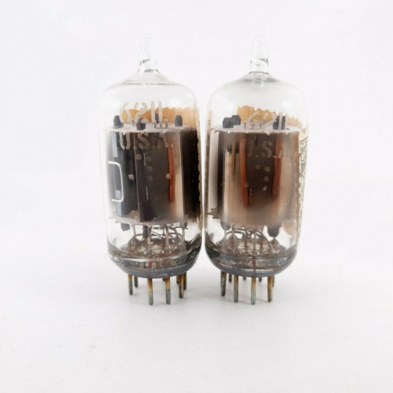 2 X 6211 GE TUBE. DUAL SIDE GETTER. CLEAR TOP. MATCHED PAIR. CP  ENA