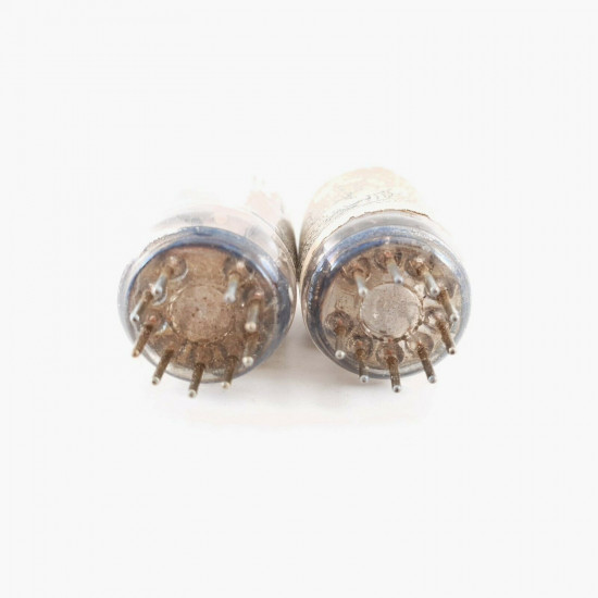 2 X 6211 GE TUBE. DUAL SIDE GETTER. CLEAR TOP. MATCHED PAIR. CP  ENA