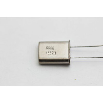 QUARTZ CRYSTAL KSS2H 6000MHZ NOS (New Old Stock) 1PC. C602U65F150318