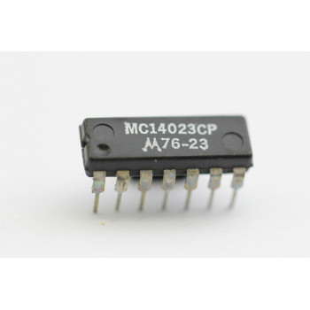 MC14023CP MOTOROLA INTEGRATED CIRCUIT NOS (New Old Stock) 1PC. C554CU1F130315