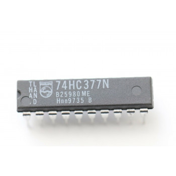 74HC377N PHILIPS INTEGRATED CIRCUIT NOS New Old Stock 1PC C123U58F221118