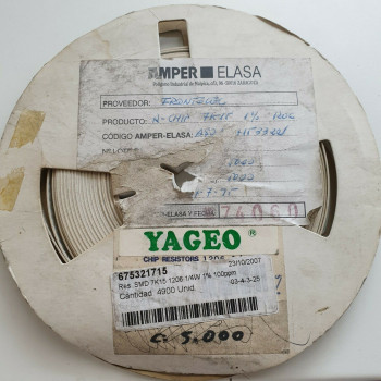 10 x 7.15K 1/4W 1% 100PPM SMD YAGEO RESISTOR. (R341) CA394U4900F220721