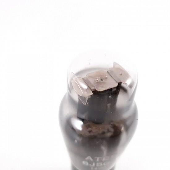 1 X 6J5G ATES TUBE. SMOKED GLASS. NOS/NIB 88%. AL  ENA