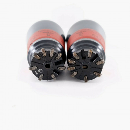 2 X 4654 PHILIPS-MINIWATT TUBE. SWASTIK SYMBOL. MATCHED & BALANC PAIR 2. CP  ENA