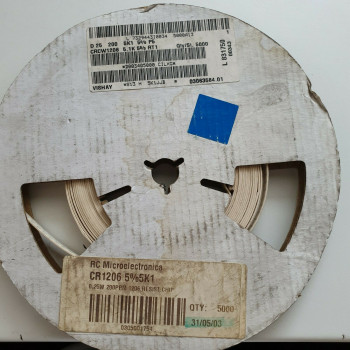 10 x 5.1K 1/4W 5% 200PPM SMD VISHAY RESISTOR. (R342) CA394U1200F220721