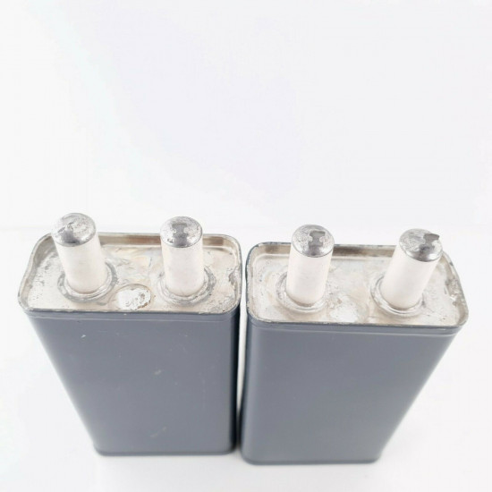 2 X 0.25uF 4000V SPRAGUE - VITAMIN Q CAPACITOR USA. 113X64X30MM. 42 CP & CV  ENA