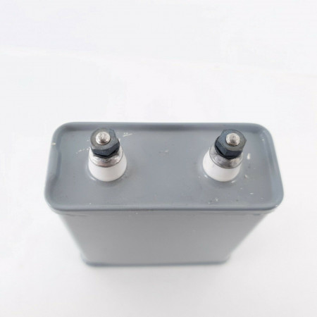 1 X 1uF 1600V JENSEN PAPER CAPACITOR. DENMARK. OPI-7-226B 74X69X30MM. 3 CP  ENA