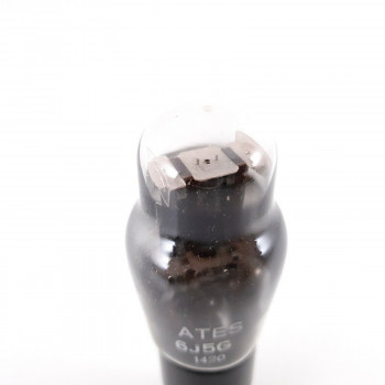 1 X 6J5G ATES TUBE. SMOKED GLASS. NOS/NIB 97%. AL  ENA 2