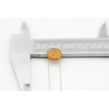 CERAMIC CAPACITOR 1n5S 1,5nF 50V NOS (New Old Stock) 10PC C563BU10F090415