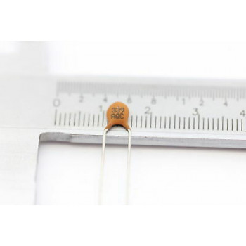 CERAMIC CAPACITOR 339AQC 33pF 50V NOS (New Old Stock) 10PC C563BU134F090415