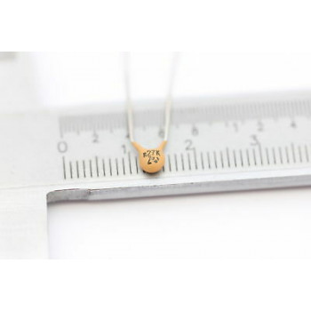 CERAMIC CAPACITOR N27K2 270pF 0,27nF +80% -20% THOMSON 10PC C563B137F090415