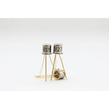 BSY27 GOLD TRANSISTOR NOS( New Old Stock ) 1PC. C251/417U1036F140414