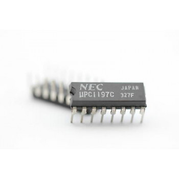 UPC1197C NEC INTEGRATED CIRCUIT. NOS (New Old Stock). 1PC. C538AU14F150318