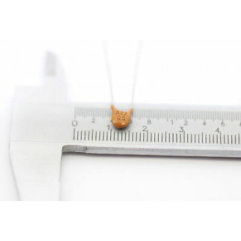 CERAMIC CAPACITOR A27 27pF 0,5% NOS ( New Old Stock ) 10PC C563AU100+F090415