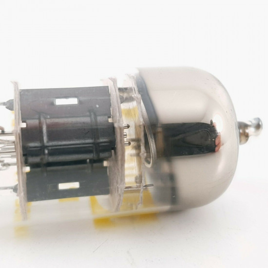 1 X 12AT7 TUBE. RAYTHEON BRAND. 3 MICAS. BLACK PLATES. TILTED GETTER. CF  ENA