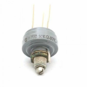 POTENTIOMETER VARIOHM 50K OHM 20% LOG W/O ON/OFF NOS 1PC. CA221U42F030417